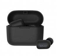 Savio TWS-09 IPX5 headphones/headset Wireless In-ear Music Bluetooth Black