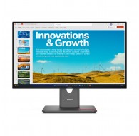 Lenovo ThinkVision P24QD-40 LED display 60.5 cm (23.8") 2560 x 1440 pixels Quad HD LCD Black