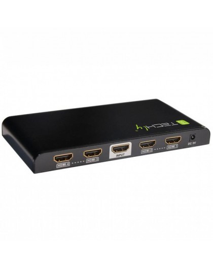 Techly Splitter HDMI 4 way 4K*2K IDATA HDMI-4K4