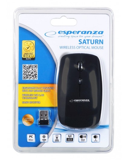 Esperanza EM120K mouse RF Wireless Optical 1600 DPI