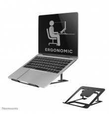 Neomounts NSLS085BLACK Подставка для ноутбуков 10-17" - складная - компактная - универсальная