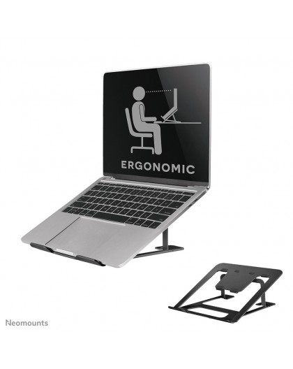 Neomounts NSLS085BLACK Laptop stand 10-17" - foldable - compact - universal