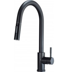 Kitchen faucet with pull-out spout - 2 jet types