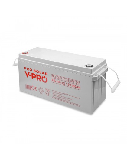BATTERY VOLT POLSKA DEEP CYCLE VPRO SOLAR 12V 160AH VRLA MAINTENANCE-FREE