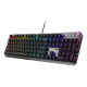 MSI STRIKE 600 SILEN keyboard Gaming USB QWERTY US English Black