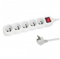 Esperanza ELK215W power extension 3 m 5 AC outlet(s) Indoor White