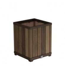KETER 261033 garden planter walnut