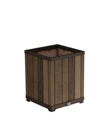 KETER 261033 garden planter walnut
