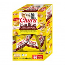 INABA Churu Fun Bites Chicken, tuna and cheese - cat treats - 8x12g