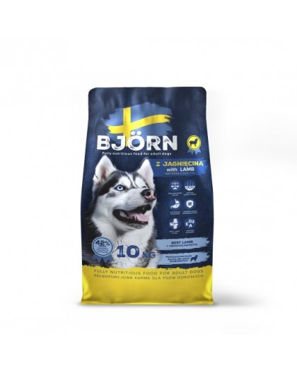 BJORN with lamb - dry dog food - 10kg