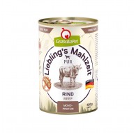 GRANATAPET Liebling's Mahlzeit Beef - wet dog food - 400g