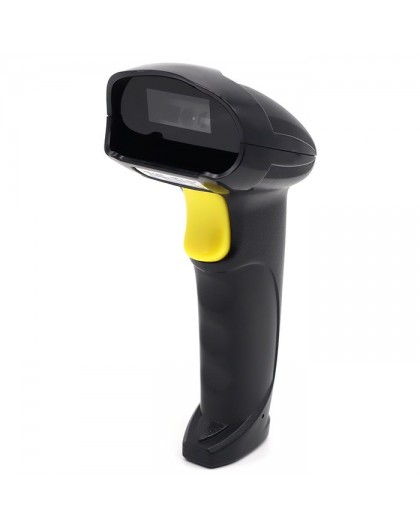 Qoltec 50853 Laser barcode scanner 1D | 2D | Black