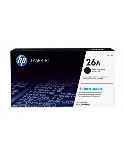 HP 26A Black Original LaserJet Toner Cartridge