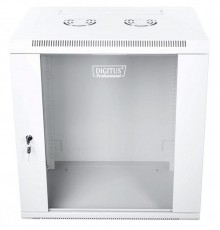 Digitus DN-W19 12U/450 rack cabinet Wall mounted rack Grey