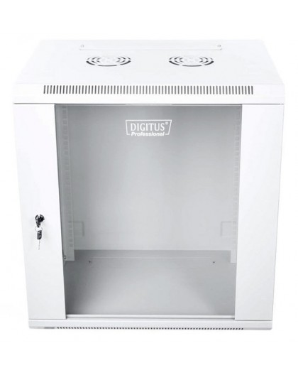 Digitus DN-W19 12U/450 rack cabinet Wall mounted rack Grey