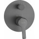 Concealed shower mixer with shower switch