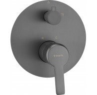 Concealed shower mixer with shower switch