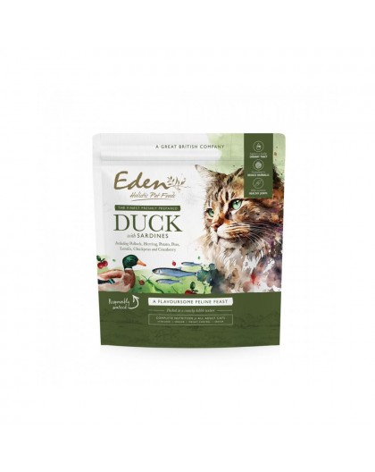 EDEN Duck & Sardine - dry cat food - 1.5 kg
