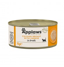 APPLAWS Куриное филе с сыром - влажный корм для кошек - 70 г