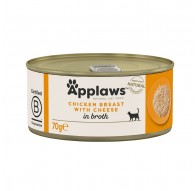 APPLAWS Chicken breast with cheese - wet cat food - 70g