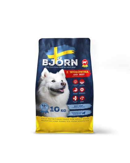BJORN with Beef - dry dog food - 10kg