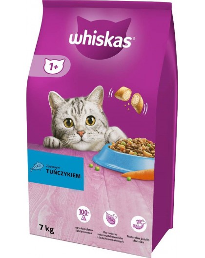 WHISKAS Cat Adult with tuna - dry cat food - 7 kg
