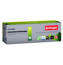 BIO Activejet ATH-36NB toner for HP, Canon printers, Replacement HP 36A CB436A, Canon CRG-713 Supreme 2000 pages black. ECO Tone