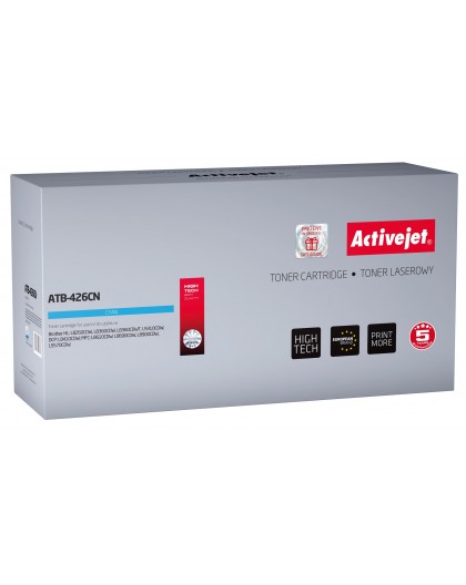 Activejet ATB-426CN toner (replacement for Brother TN-426C Supreme 6500 pages cyan)