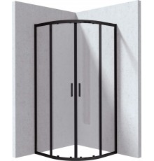 Semi-circular shower enclosure 80x80 cm