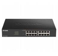 D-Link DGS-1100-16V2 Managed L2 Gigabit Ethernet (10/100/1000) Black