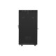 FLOOR-STANDING RACK CABINET 19" 27U 800X1200 BLACK LCD GLASS DOOR LANBERG (FLAT PACK)