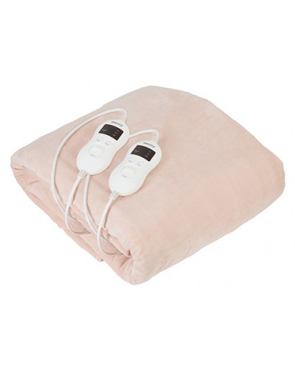 Электрическое одеяло Camry CR 7424 2x60W Бежевый Флис