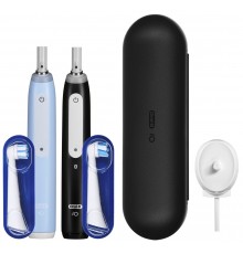 Braun Oral-B iO 3 electric toothbrush set DUO BLACK & BLUE