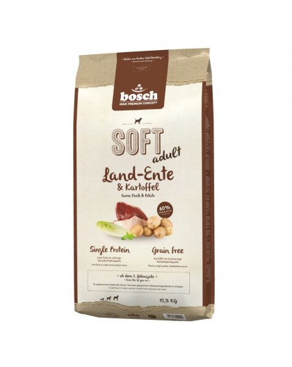 BOSCH Soft Adult Duck and Potatoes - dry dog food - 12,5 kg