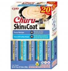 INABA Churu Skin&Coat Tuna recipe - cat treats - 20x14g