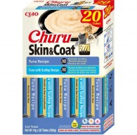 INABA Churu Skin&Coat Tuna recipe - cat treats - 20x14g