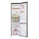 LG GBV3200DEP fridge-freezer Freestanding 387 L D Black