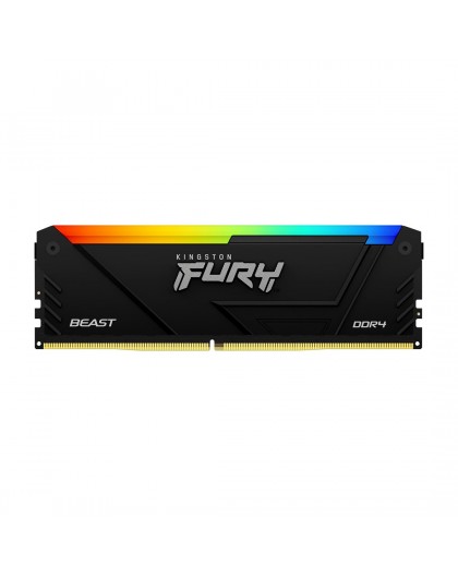 Kingston Technology FURY Beast 32GB 3200MT/s DDR4 CL16 DIMM (Kit of 2) 1Gx8 RGB