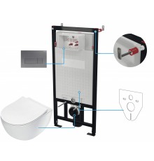 6-in-1 concealed toilet set