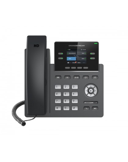 Grandstream Networks GRP2612 IP phone Black 2 lines