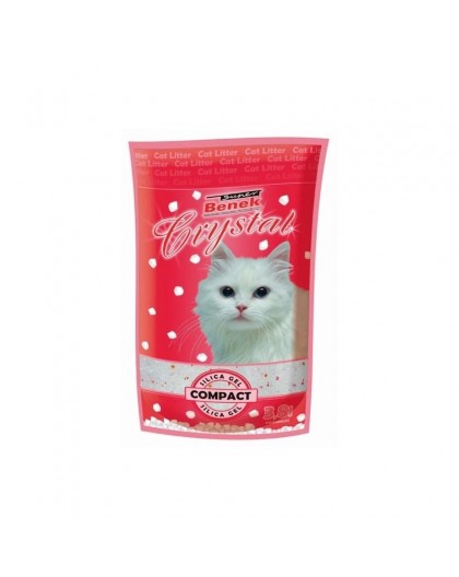 SUPER BENEK Crystal Compact - Cat litter - 3,8 l