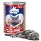 PREVITAL Cat Food with beef and liver in sauce - wet cat food - 415 g