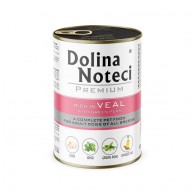DOLINA NOTECI Premium Rich in veal with green peas - wet dog food - 400g