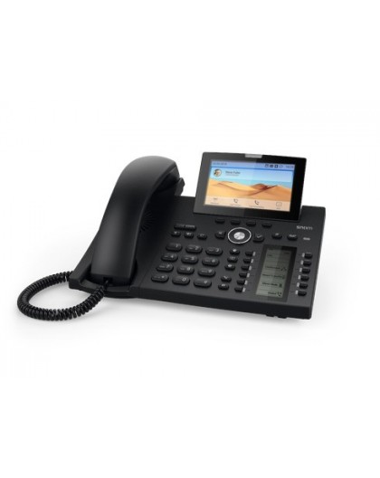 Snom D385 IP phone Black 12 lines TFT