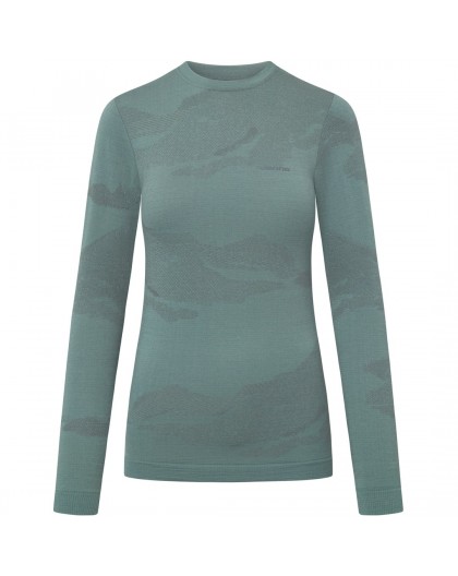 VIKING Gasher Merino Lady Longsleeve women's underwear, size M, green