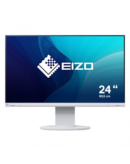 EIZO FlexScan EV2460-WT LED display 60.5 cm (23.8") 1920 x 1080 pixels Full HD White