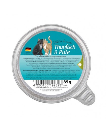 GRANATAPET Filet á la carte Tun with turkey - wet cat food - 85g