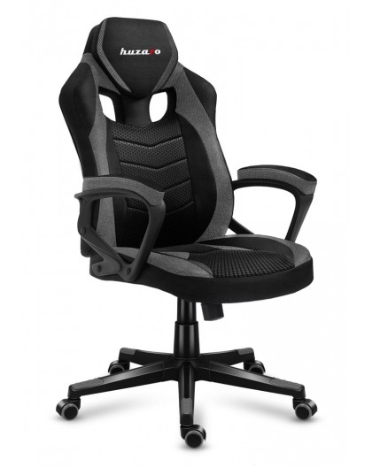 Huzaro FORCE 2.5 GREY MESH Gaming armchair Mesh seat Black, Grey