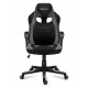 Huzaro FORCE 2.5 GREY MESH Gaming armchair Mesh seat Black, Grey