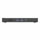 UNITEK D1079A laptop dock/port replicator Wired USB4 Black